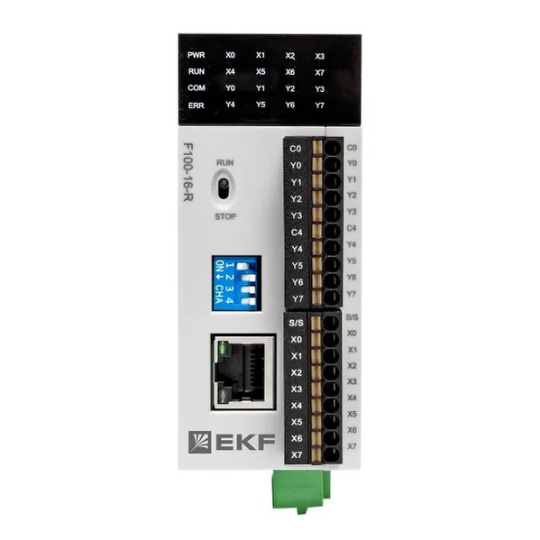 EKF Programmable Controller F100 16 I/O - Plastic Black