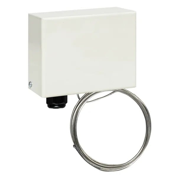 EKF Temperature Relay Capillary Thermostat - Plastic - White 3