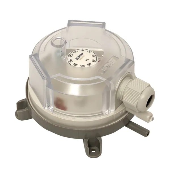 EKF Differential Pressure Switch RVG-10-200 - Durable Plastic - Black 6