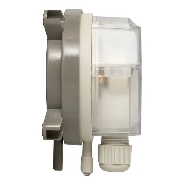 EKF Differential Pressure Switch RVG-10-400 | Durable Plastic | White