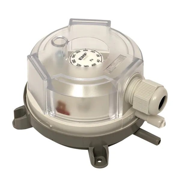 EKF Differential Pressure Switch RVG-10-400 | Durable Plastic | White 2