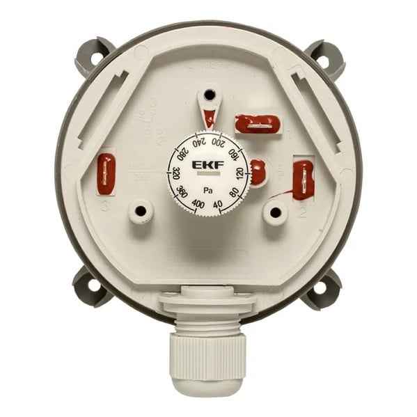 EKF Differential Pressure Switch RVG-10-400 | Durable Plastic | White 5