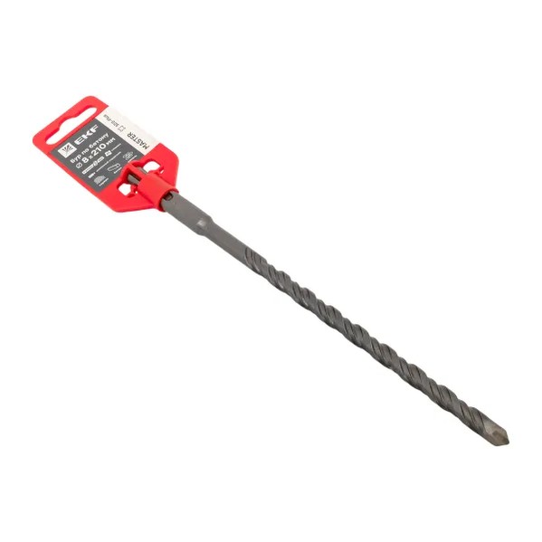EKF Concrete Drill SDS-plus 8mm - Master Series - High-Quality Steel - Silver 3