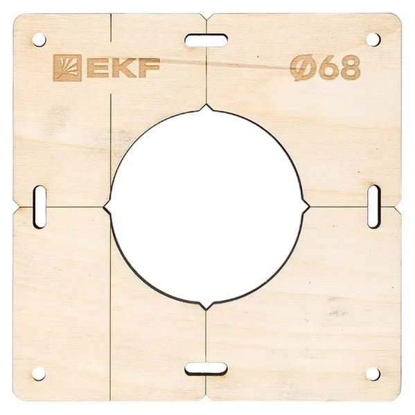 EKF Template Set Plywood 68mm 5
