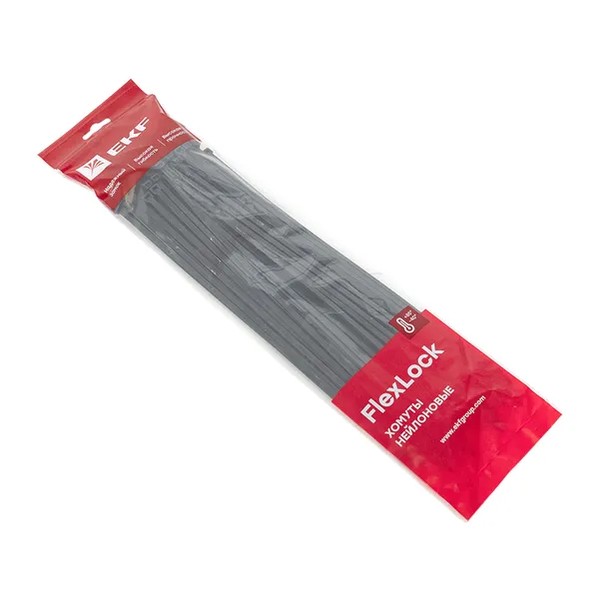 EKF Cable Tie Black Nylon 6.6 1