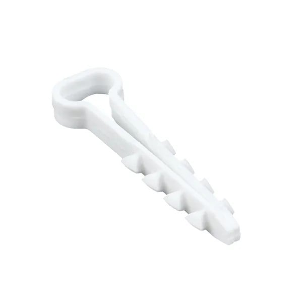 EKF Dowel Clip Polyamide White 3