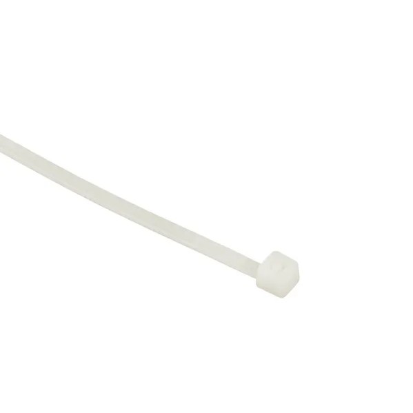 EKF Nylon Cable Tie 2.5mm x 80mm - White & Durable