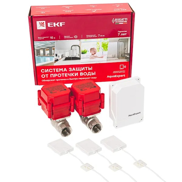 EKF AquaExpert Water Leakage Protection System - Plastic - White 20