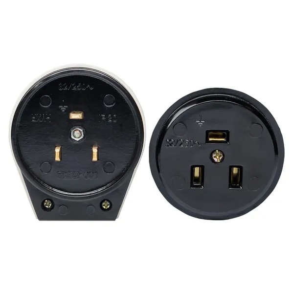 EKF Connector RSH-VSH 32A Black 1