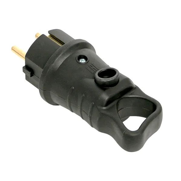 EKF Rubber Plug Black Thermoplastic