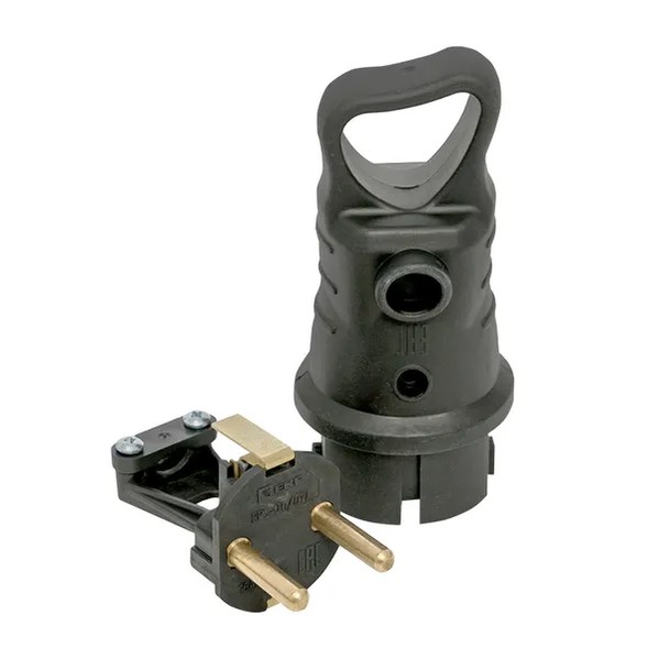 EKF Rubber Plug Black Thermoplastic 4