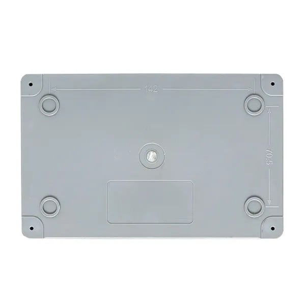 EKF Socket with Lock and Switch - Plastic - Red 7