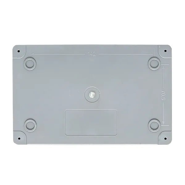 EKF Socket with Locking and Switch - Plastic - Red 1