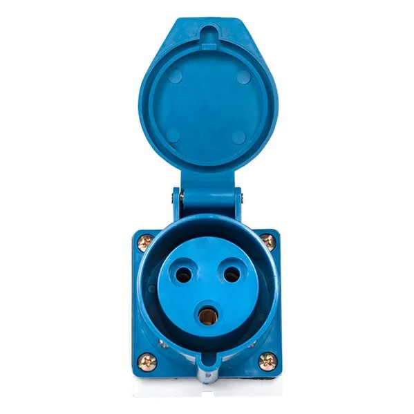 EKF Socket Blue Plastic 3