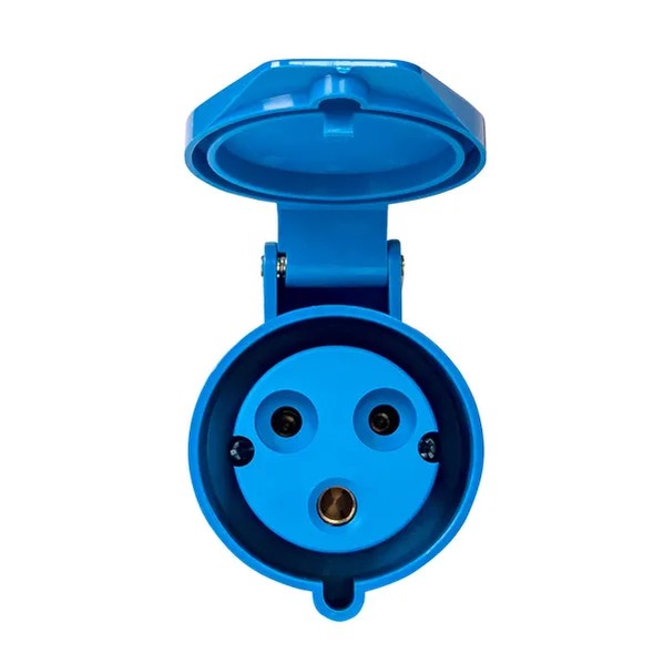 EKF Portable Socket Blue Plastic
