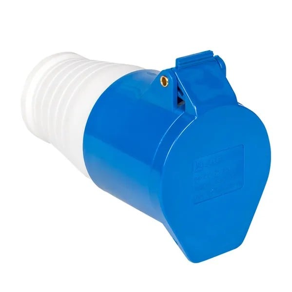 EKF Portable Socket Blue Plastic 4
